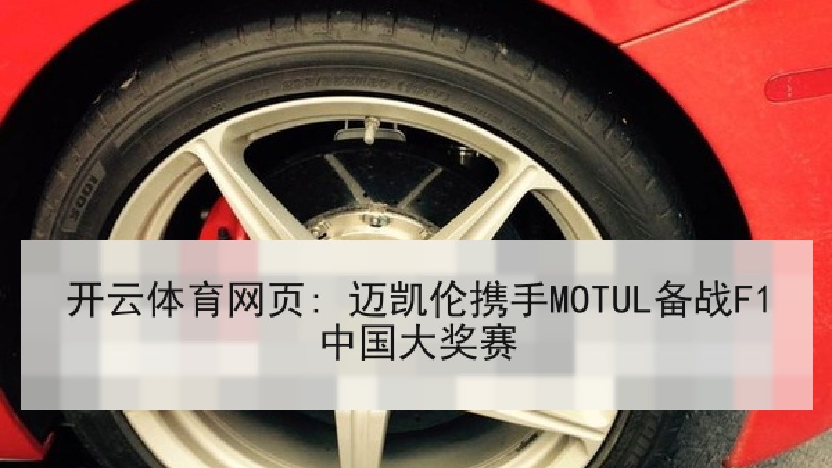 开云体育网页: 迈凯伦携手MOTUL备战F1中国大奖赛