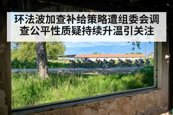 环法波加查补给策略遭组委会调查公平性质疑持续升温引关注