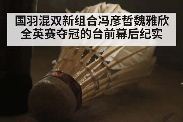 国羽混双新组合冯彦哲魏雅欣全英赛夺冠的台前幕后纪实